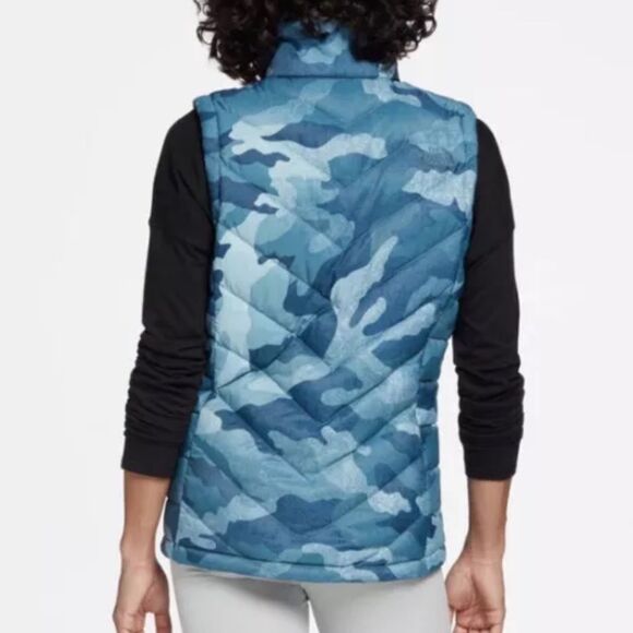 The North Face Vest Blue Camouflage - Picture 2 of 9